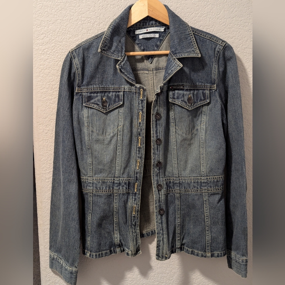 Vintage Tommy Hilfiger Denim Jacket Women’s Large